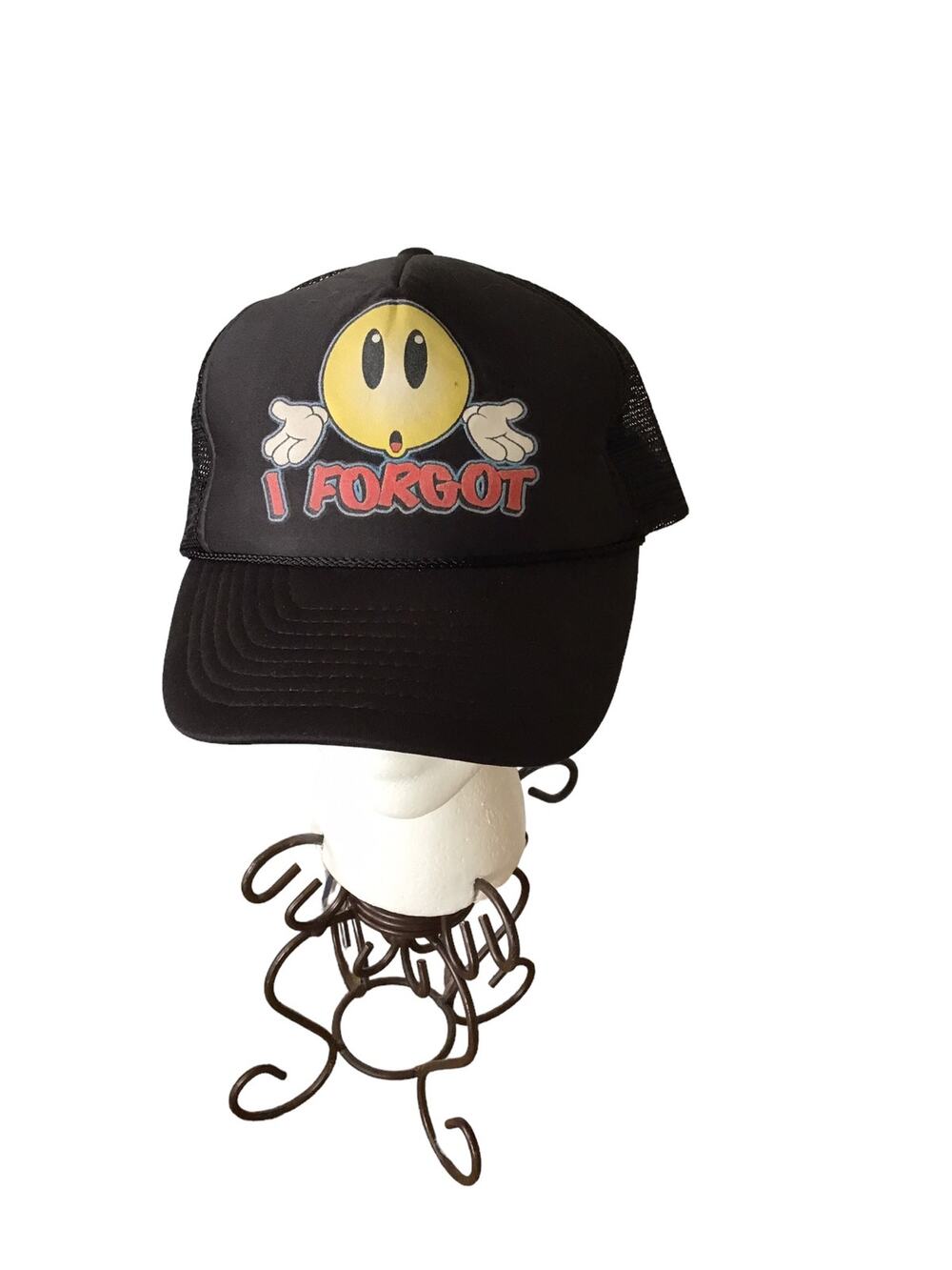 Vintage 1980'sTrucker Style I Forgot Hat/Cap Adjustable
